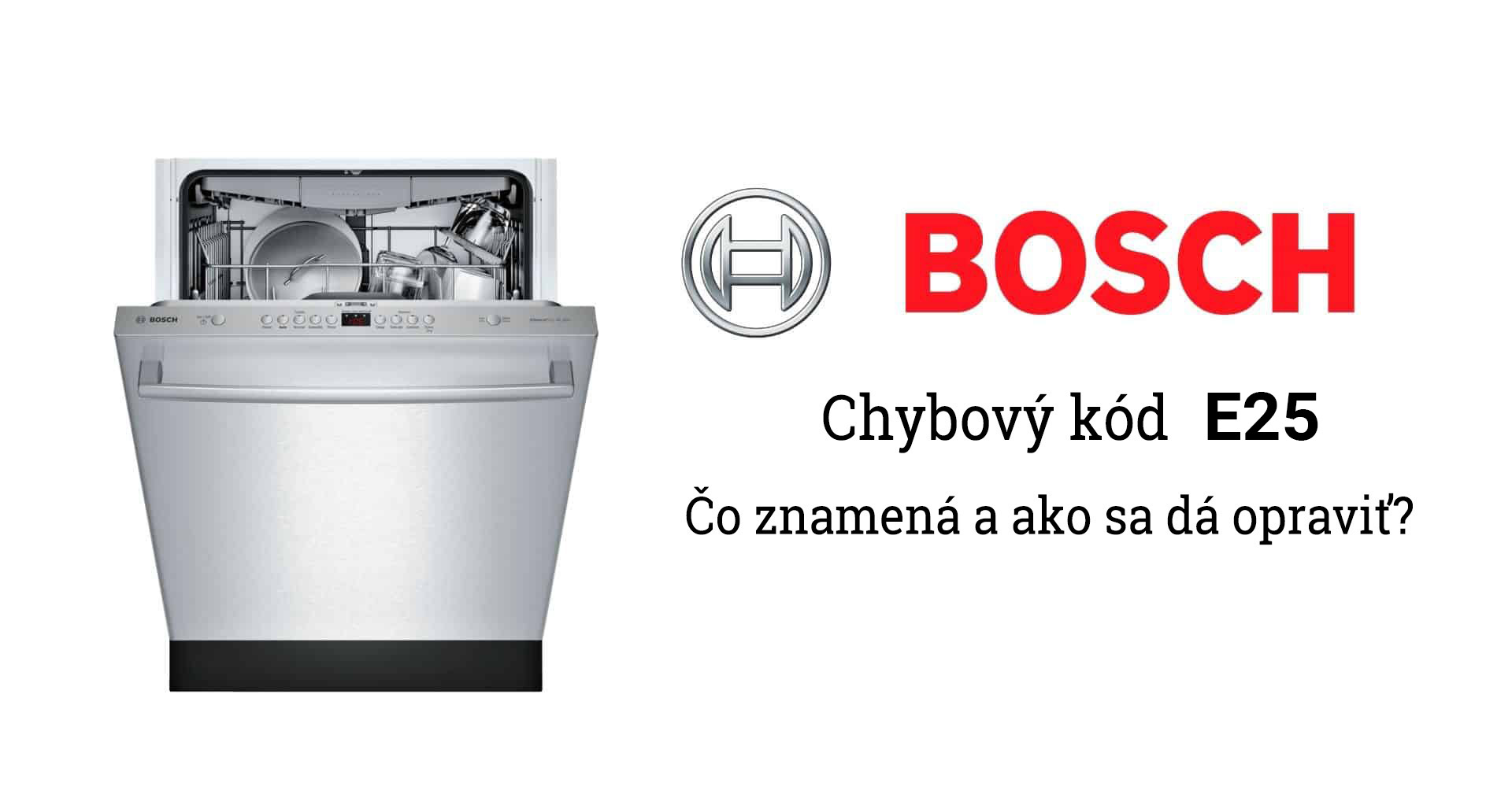 Bosch dishwasher shops e24 e25